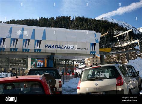 Pradalago Cable Way Madonna Di Campiglio Trentino Alto Adige Italy