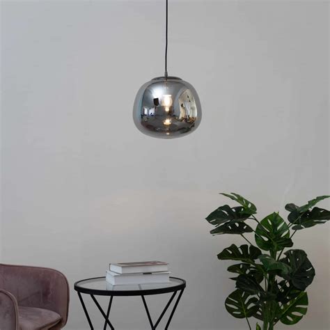 Zwart Gerookte Hanglamp Koop Lamp In Gerookt Glas Echoes