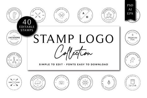 Creative Logo Templates 2022 Printable Logo Designs Creative Fabrica