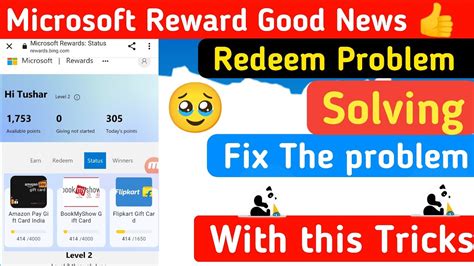 Bad Good News Microsoft Rewards Microsoft Rewards Redeem Problem Solving New Bad Update