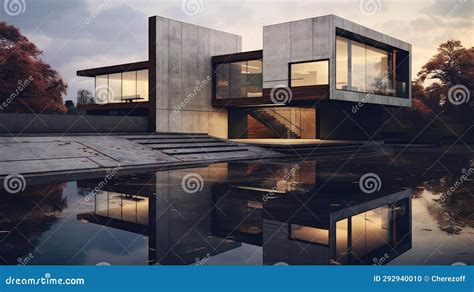 Modern Country House, Architecture Stock Photo - Image of beautiful ...