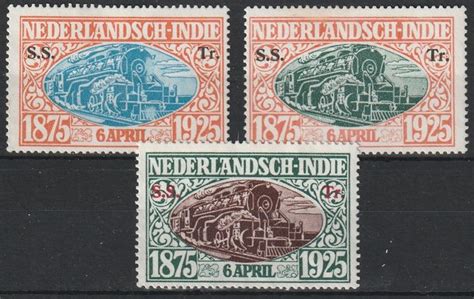 Dutch East Indies 1925 Railway Stamps Proofs Of The Catawiki