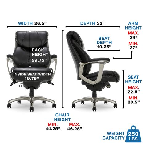 Best Buy La Z Boy Cantania Bonded Leather Executive Office Chair Black Chr200146