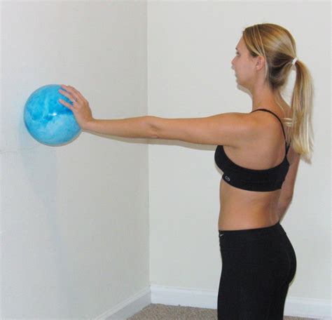 Ball On Wall Exercise Massage Therapy Physiotherapy Exercises