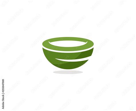 Bowl logo Stock Vector | Adobe Stock