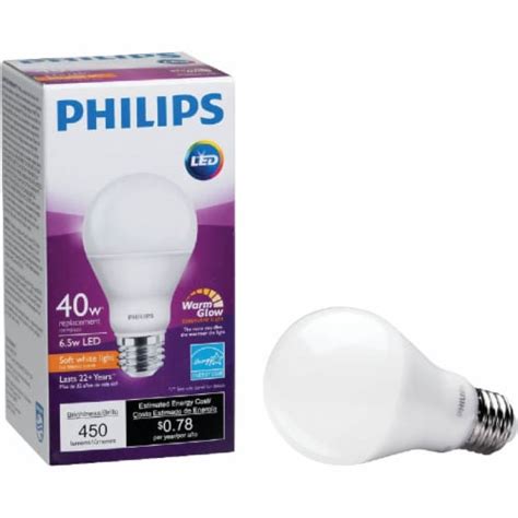 Philips Warm Glow W Equivalent Soft White A Medium Dimmable Led