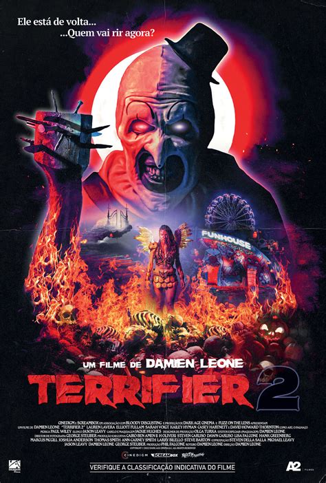 Atoupeira Terror Terrifier Ganha P Ster Nacional Trailer