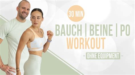 Bauch Beine Po Workout Für Zuhause 30 Min Für Anfänger And Profis Hiit Training No