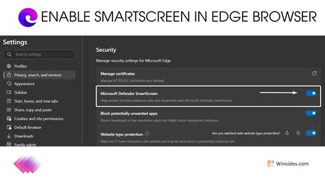 Enable SmartScreen for Microsoft Edge Browser in Windows 11