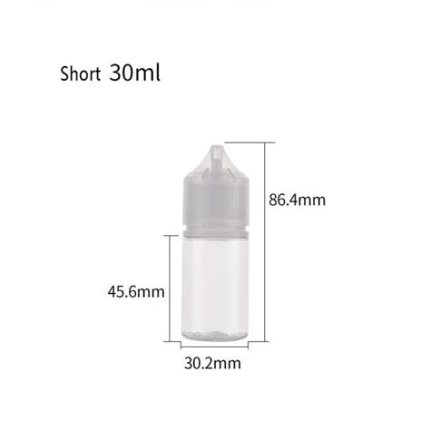 Leakproof Empty Plastic Squeezable Dropper Bottles With Cap