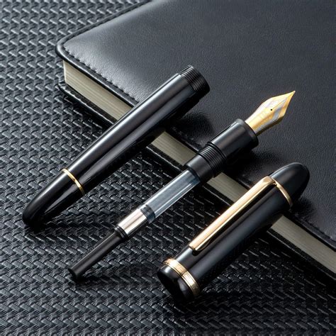 Jinhao X Pluma Estilogr Fica De Acr Lico Negro Tama O Punta