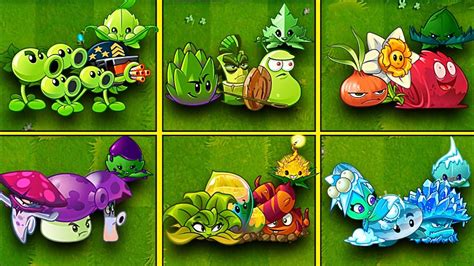 Random 6 Team Plants Mint Battles Which Team Will Win PvZ2 Team