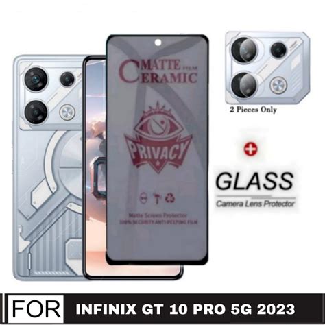 Jual Paket In Tempered Glass Ceramic Spy Pelindung Layar Privacy Tipe