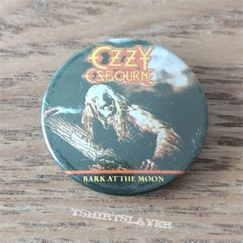 Ozzy Osbourne Bark At The Moon Badge 25mm Tshirtslayer Tshirt And