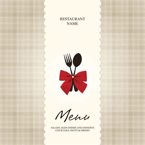 Vector Set Of Restaurant Menu Design Graphics Vectors Images Graphic