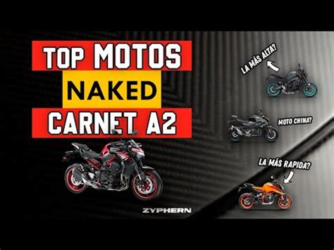 Mejores MOTOS NAKED Para El Carnet A2 YouTube