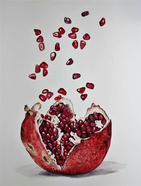 Pin By Sarita Ahuja Jain On Pomegranate In 2023 Pomegranate Art