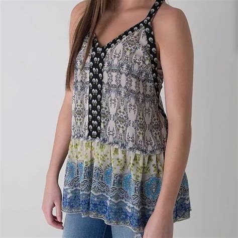 Patrons Of Peace Tops New Patrons Of Peace Floral Tank Poshmark