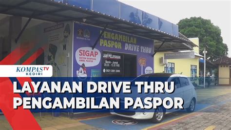 Percepat Pelayanan Imigrasi Blitar Sediakan Gerai Paspor Drive Thru