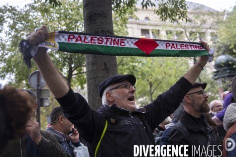 Manifestation Pour Un Cessez Le Feu Gaza Paris Par Valentina Camu