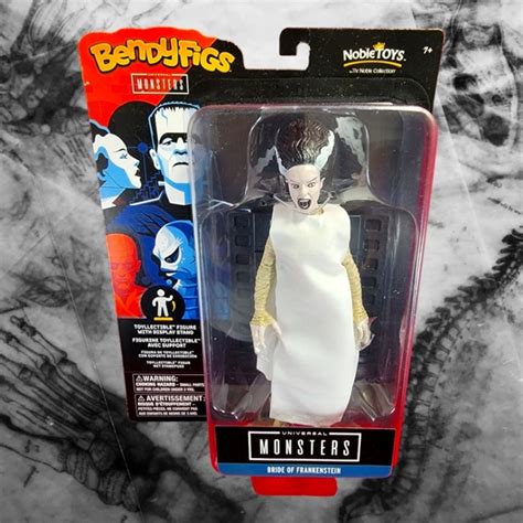 Noble Toys Toys Bride Of Frankenstein Figure Nibbrand New Bendy