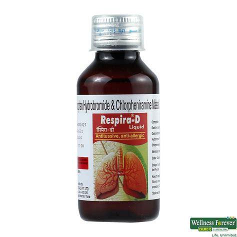 Buy Respira D Expectorant 100 Ml Online At Best Prices Wellness Forever