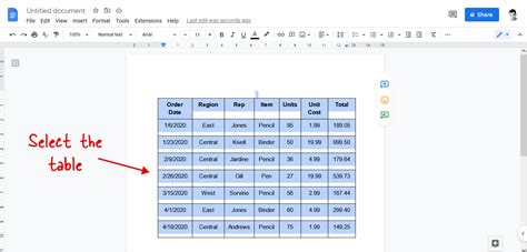 How To Convert Table To Text In Google Docs Easy Steps