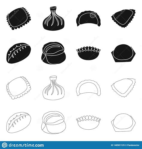 Objet D Isolement Des Produits Et Du Symbole De Cuisson Placez Des