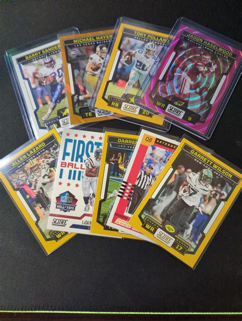 Panini Nfl Card Packs Random Cards Hits Unsealed Etsy