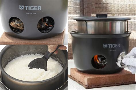 Tiger Kmd A100 Rice Cooker From Japan Cooks By Burning Newspapers Techeblog