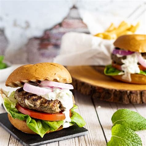 Mint Lamb Burgers Recipe Feed Your Sole