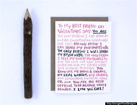 17 Awesome Valentines Day Cards For Every Bff In Your Life Friends