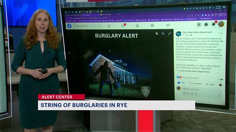 Officers String Of Burglaries Reported In Rye