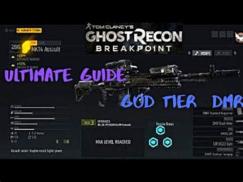 THE GOD TIER DMR Build Guide Attachments Easy Raid Method MK 14