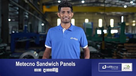 Metecno 3 in 1 Polyurethane Sandwich Panels ගන දනගනම YouTube