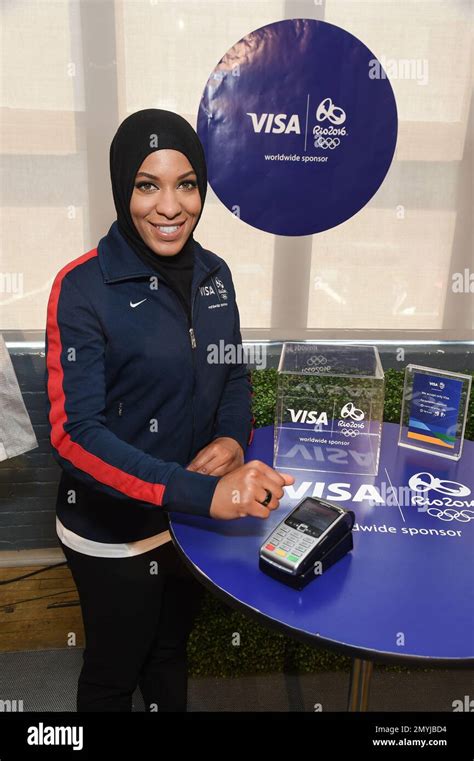 IMAGE DISTRIBUTED FOR VISA Team Visa Athlete Ibtihaj Muhammad Models