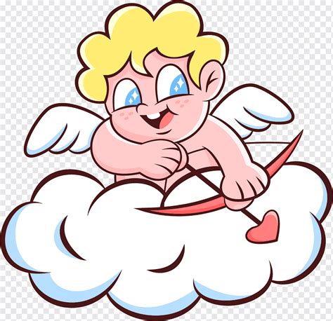 Seta De Cupido Cupido Pintado Amor Pintura Em Aquarela Branco Png