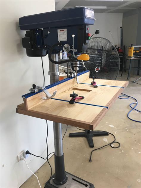 I Made A Drill Press Table Ift Tt E Sbzh Drill Press Table