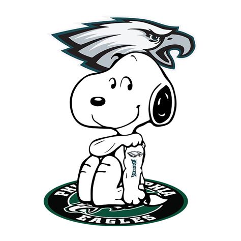 Snoopy Tattoo Philadelphia Eagles NFL Svg Football Svg Cri Inspire