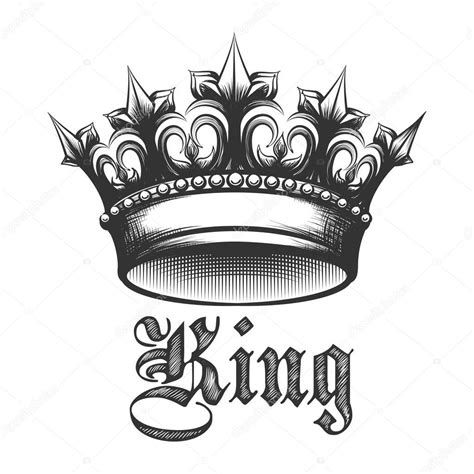 The King Crown — Stock Vector © bogadeva #192040200