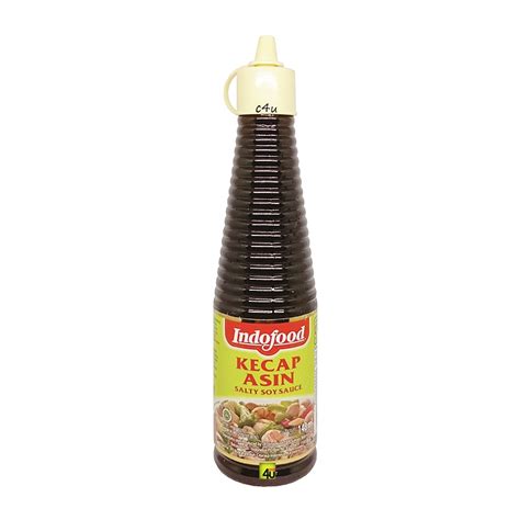 Jual Kecap Asin Salty Soy Sauce Indofood Kemasan Botol 140 Ml Shopee