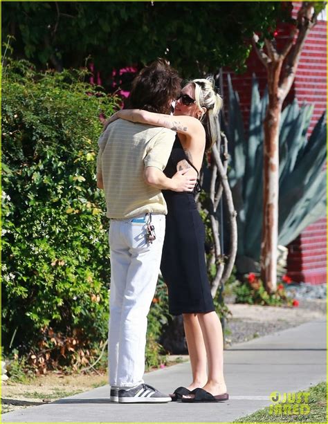 Miley Cyrus & Maxx Morando Share a Kiss During a Day Out in WeHo ...