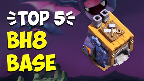 Top 5 Bh8 Base Link 2021 New Best Builder Hall 8 Base Layout Link