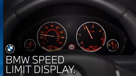 Bmw Uk Bmw Speed Limit Display Youtube