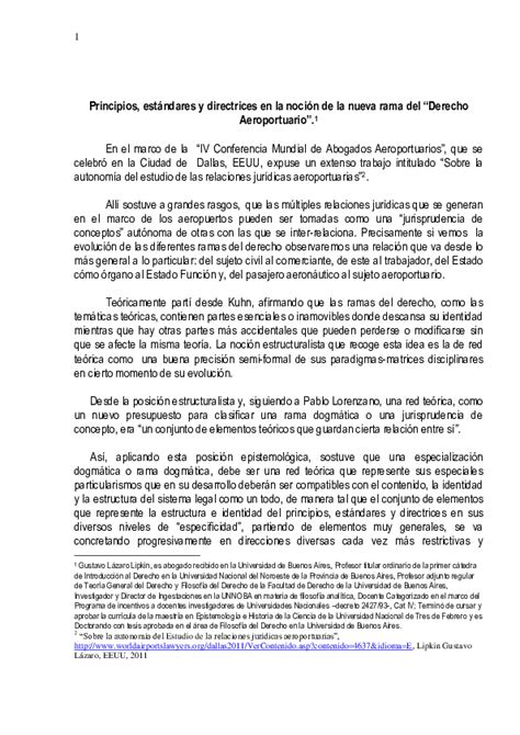 Pdf Principios Estándares Y Directrices En La Noción De La Nueva