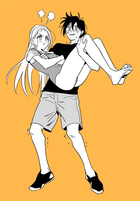 Kofune Ushio And Ajiro Shinpei Summertime Render Drawn By Kanngetsuan