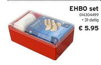 EHBO Set Aanbieding Bij Heuts 1Folders Nl