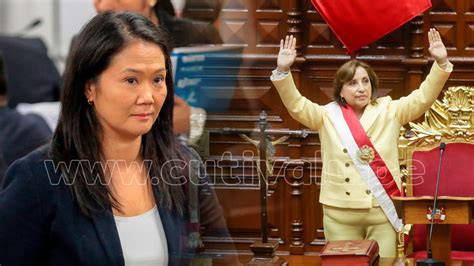 Keiko Fujimori Saludo La Juramentaci N De Dina Boluarte Como Primera