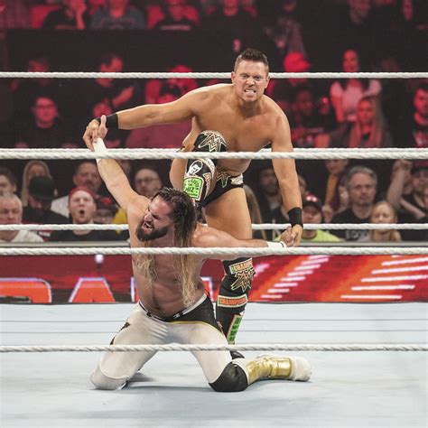 Seth Freakin Rollins Vs The Miz Raw February Wwe Photo