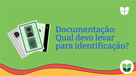 Confira Os Documentos Aceitos Na Prova Do Enem YouTube